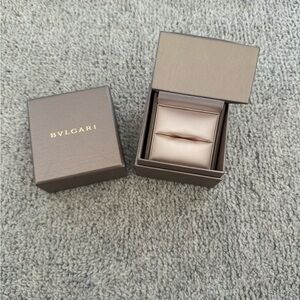 Authentic BVLGARI Ring Box